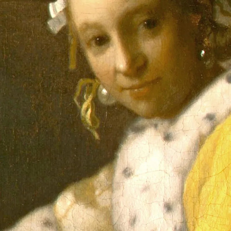 A Lady Writing Jan Vermeer