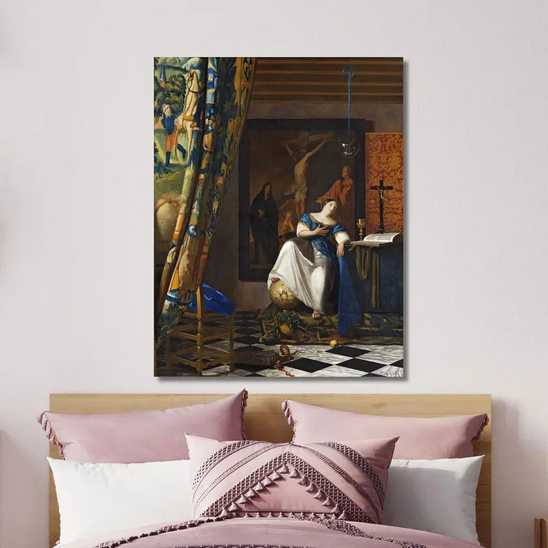Allegorie Des Katholischen Glaubens Jan Vermeer