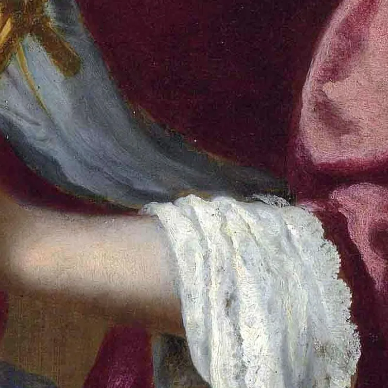 Saint Praxedis Jan Vermeer