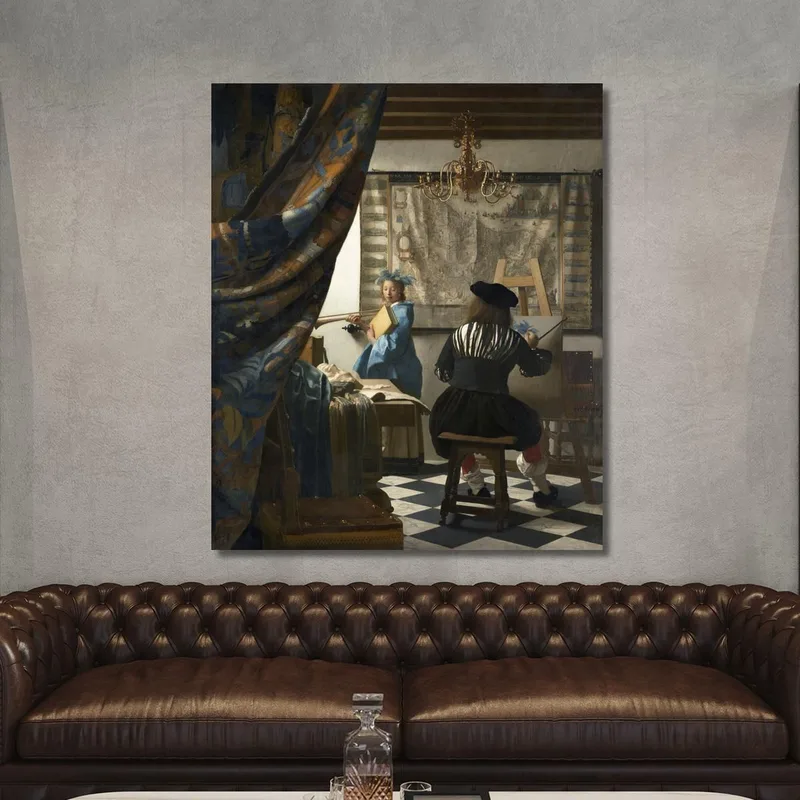 The Allegory Of Painting Jan Vermeer