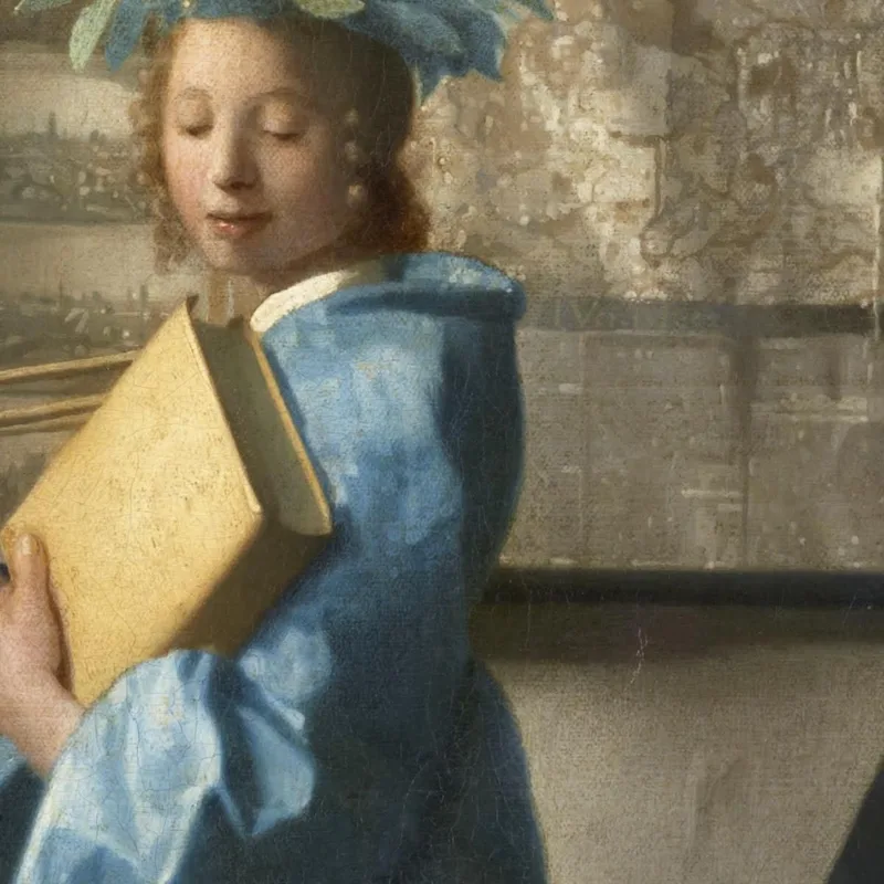 The Allegory Of Painting Jan Vermeer