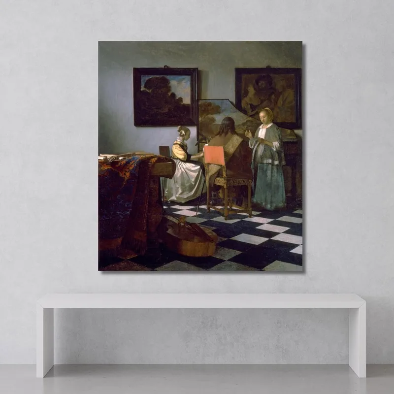 Das Konzert 1664 Jan Vermeer