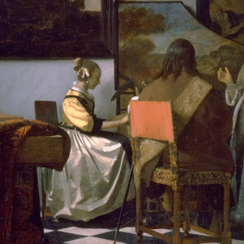 Das Konzert 1664 Jan Vermeer