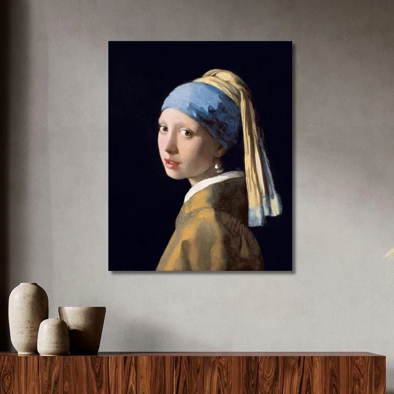 La Ragazza Con L'Orecchino Di Perla Jan Vermeer