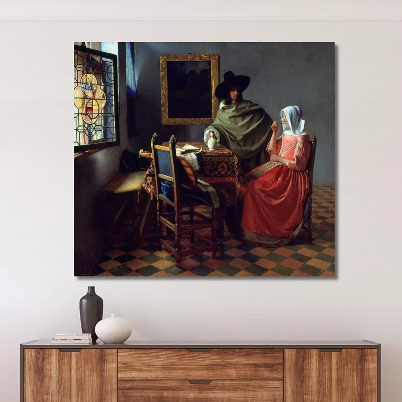 Das Glas Wein Jan Vermeer