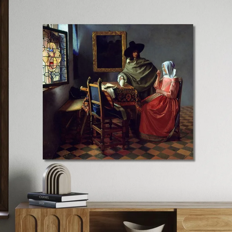Das Glas Wein Jan Vermeer