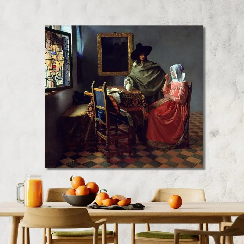 Das Glas Wein Jan Vermeer