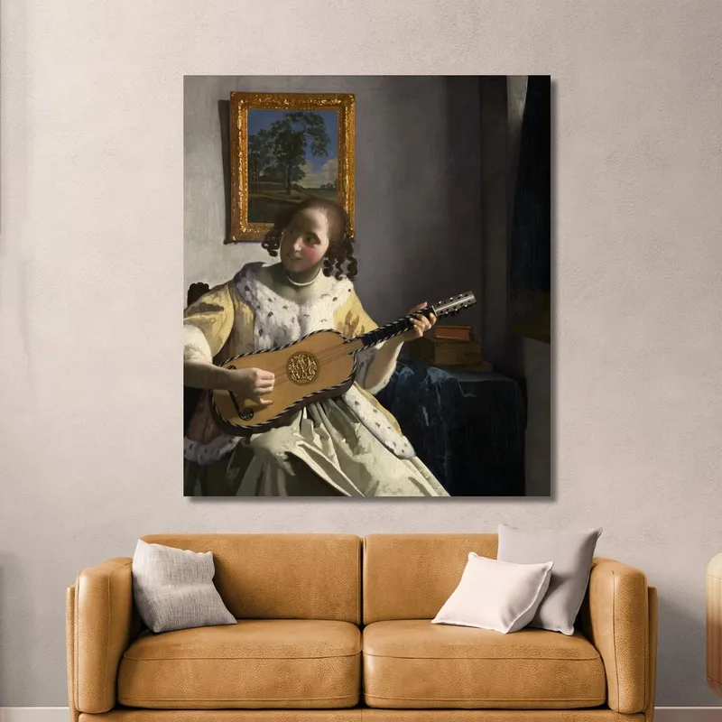 Der Gitarrenspieler Jan Vermeer