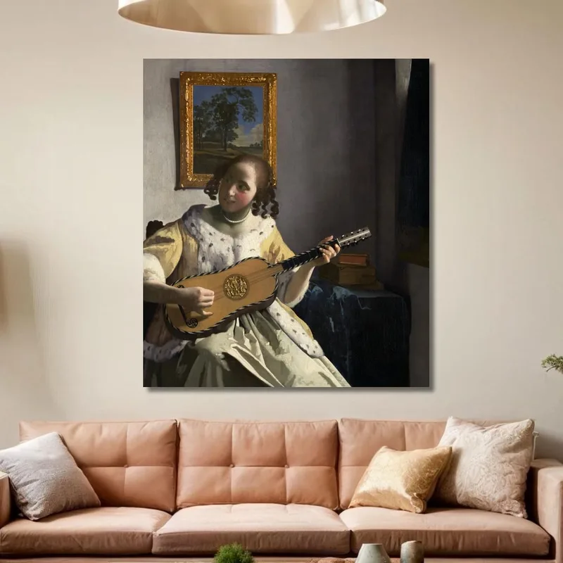 Der Gitarrenspieler Jan Vermeer