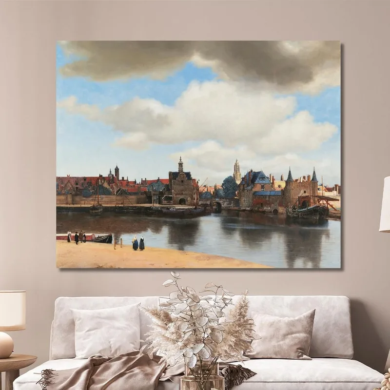 Ansicht Von Delft Jan Vermeer