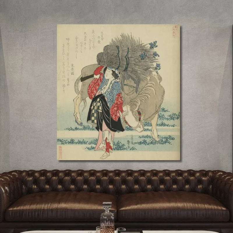 Oharame katsushika hokusai