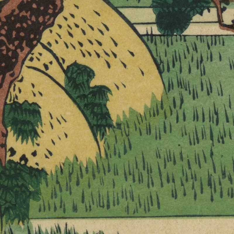 Sumidagawa Sekiya No Sato katsushika hokusai