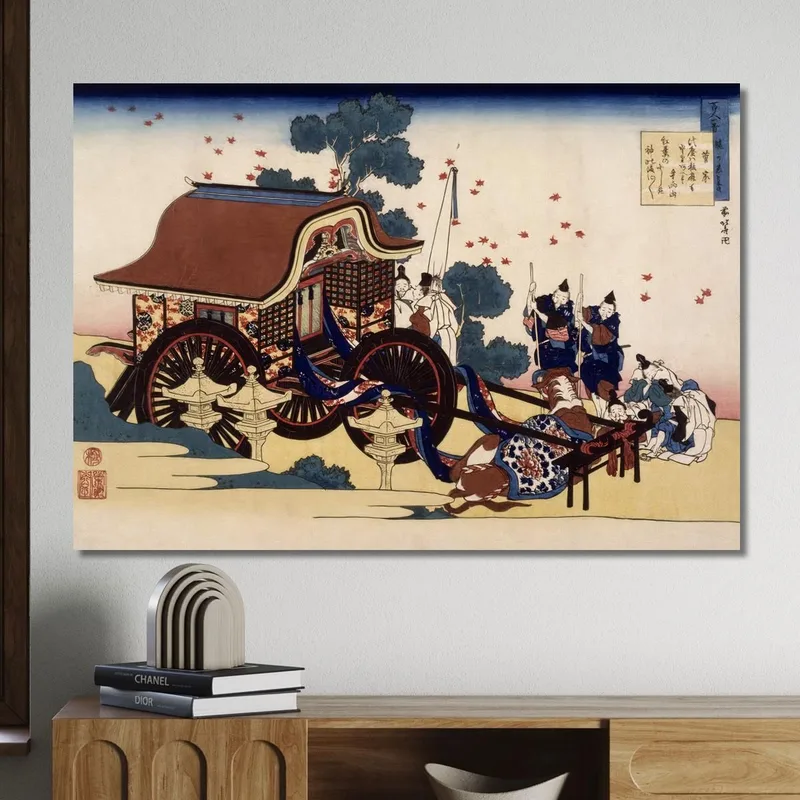 Der Ochsenkarren katsushika hokusai