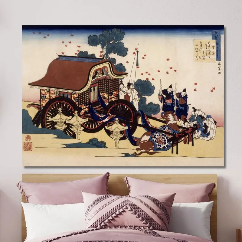 Der Ochsenkarren katsushika hokusai