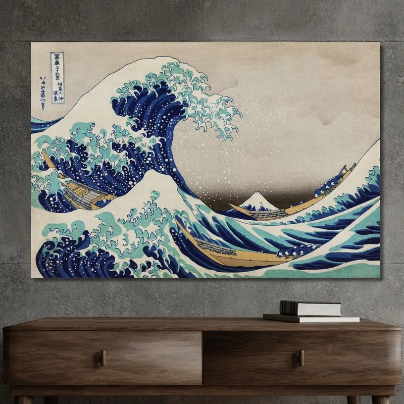 Die Große Welle Von Kanagawa katsushika hokusai