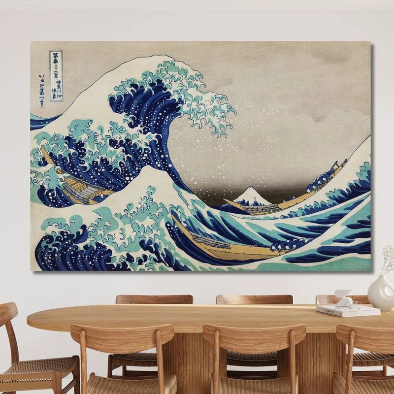 Die Große Welle Von Kanagawa katsushika hokusai