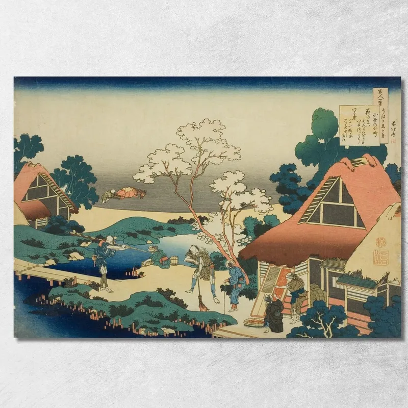 Vanità Delle Vanità katsushika hokusai quadro stampa su tela