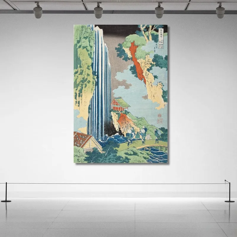 Falls Of Ono On The Kisokaido katsushika hokusai