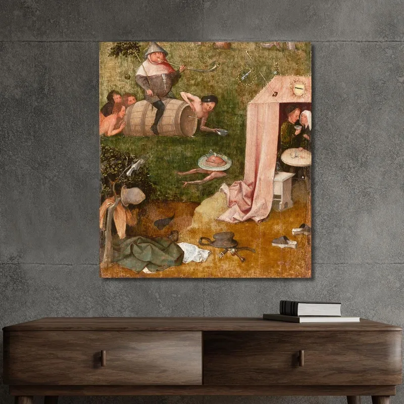 Allegoria Dell'Intemperanza Bosch Hieronymus