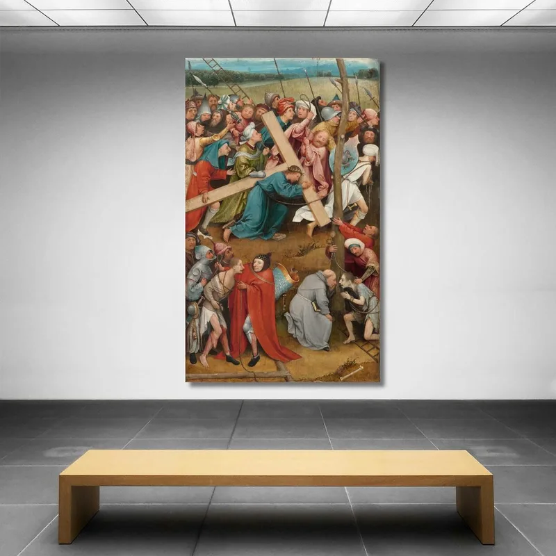 Cristo Cargando La Cruz2 Bosch Hieronymus