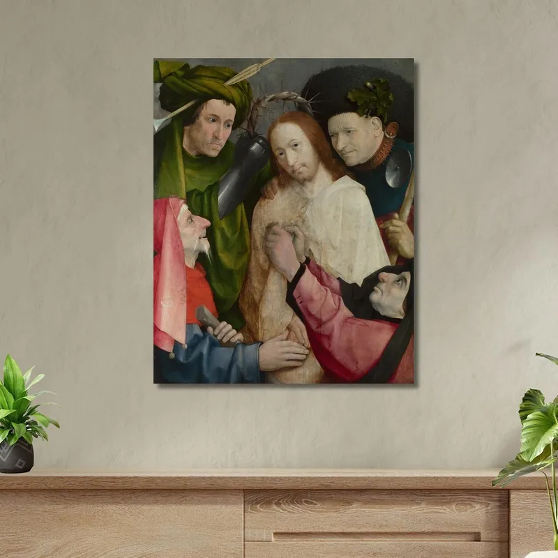 Cristo Coronado De Espinas Bosch Hieronymus