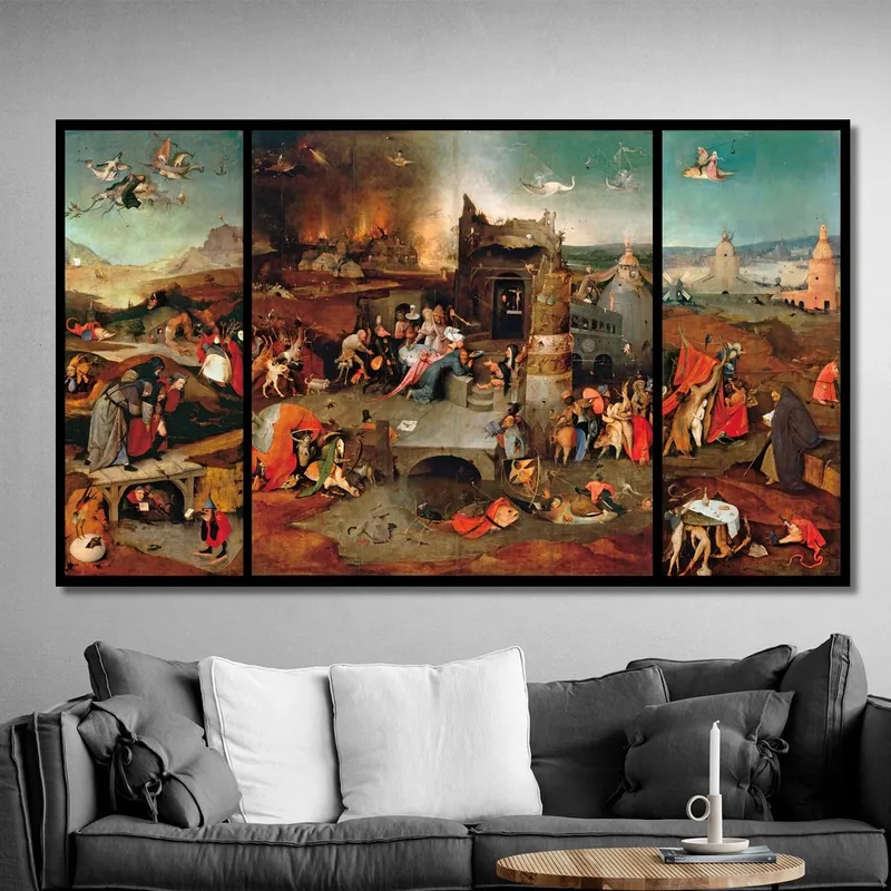 Tentation De Saint Antoine Bosch Hieronymus