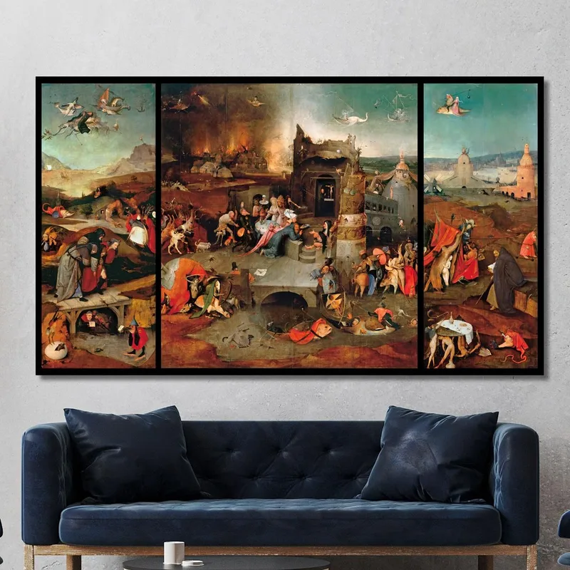 Tentation De Saint Antoine Bosch Hieronymus