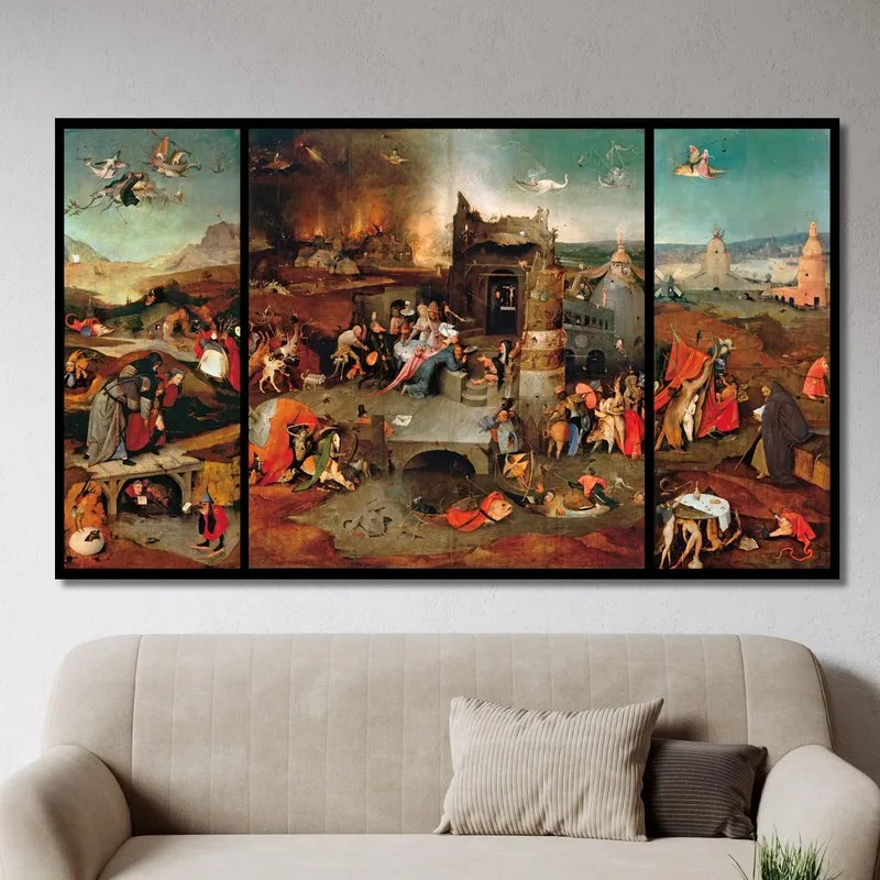 Tentation De Saint Antoine Bosch Hieronymus