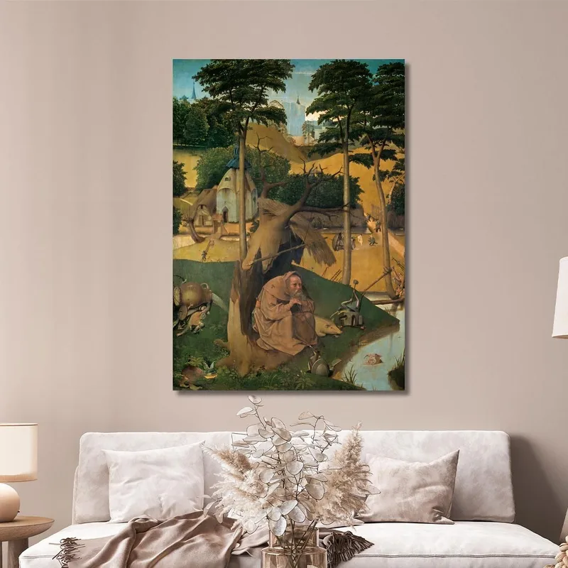 Cuadro La Tentación De San Antonio Bosch Bosch Hieronymus