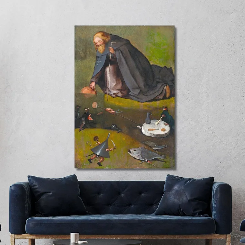 La Tentación De San Antonio Bosch Hieronymus