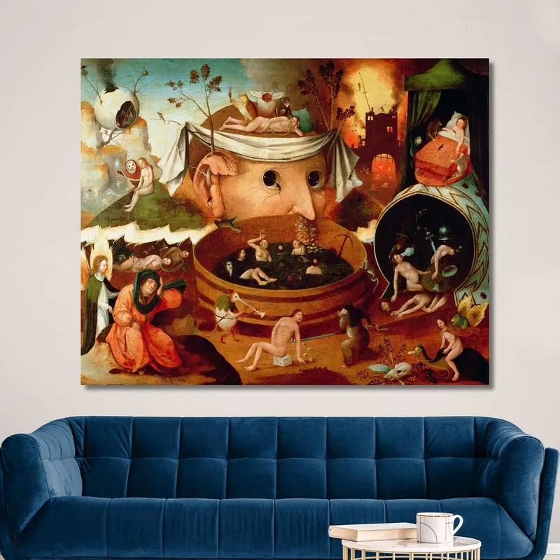 La Visión De Tondal Bosch Hieronymus
