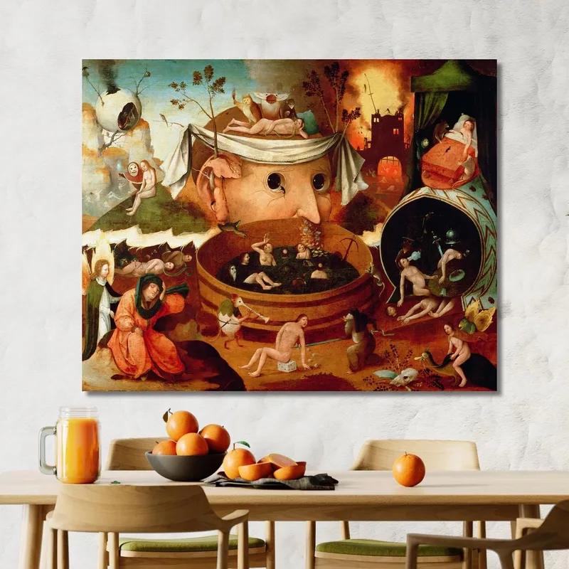 La Visión De Tondal Bosch Hieronymus