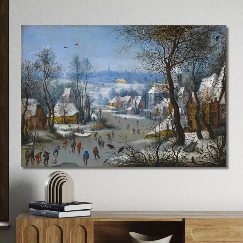 Un Pezzo Invernale Pieter Bruegel