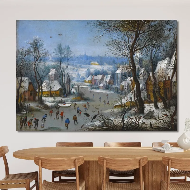 Un Pezzo Invernale Pieter Bruegel