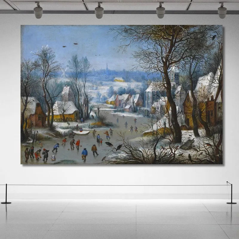 Un Pezzo Invernale Pieter Bruegel