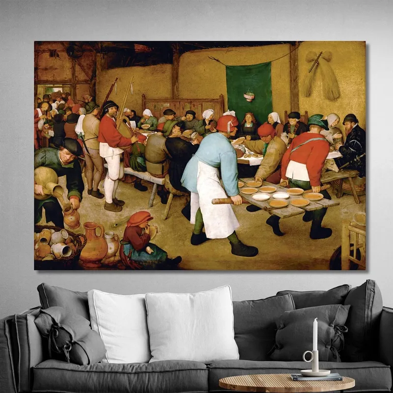 Banquete De Boda Pieter Bruegel