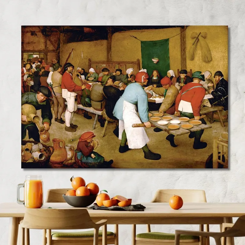 Banquete De Boda Pieter Bruegel