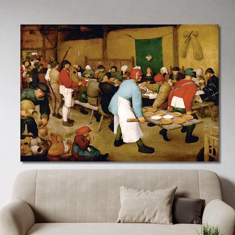 Banquete De Boda Pieter Bruegel