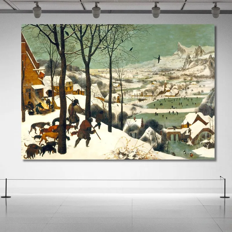 Cacciatori Nella Neve Pieter Bruegel