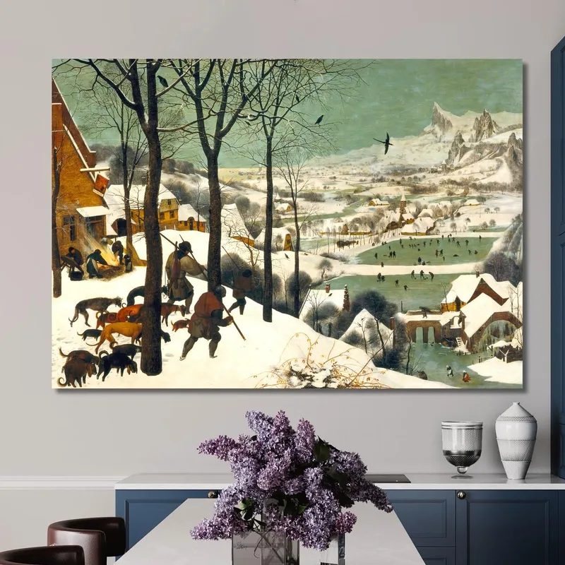 Cacciatori Nella Neve Pieter Bruegel