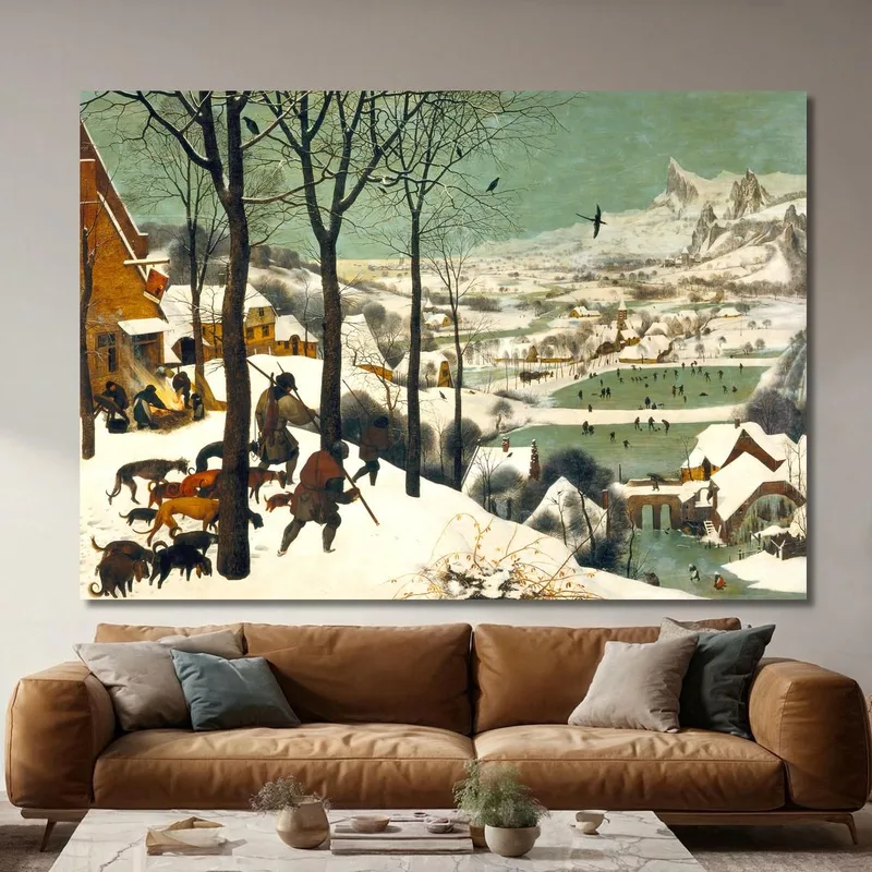 Cacciatori Nella Neve Pieter Bruegel