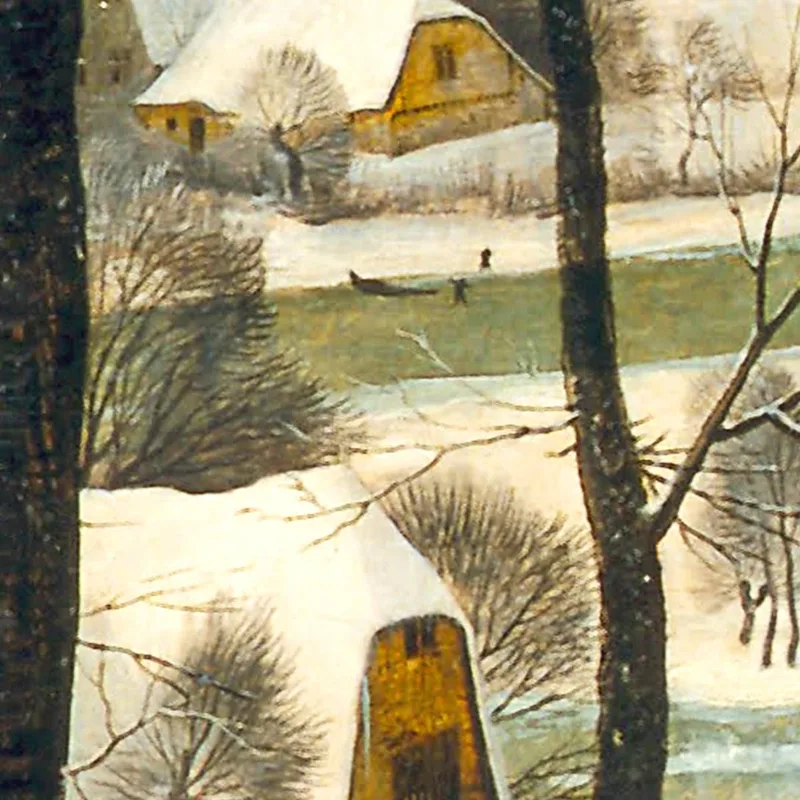 Cacciatori Nella Neve Pieter Bruegel