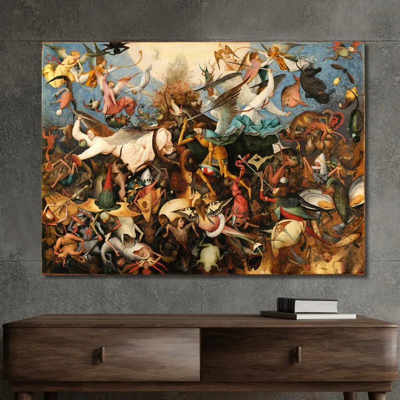 Caduta Degli Angeli Ribelli Pieter Bruegel