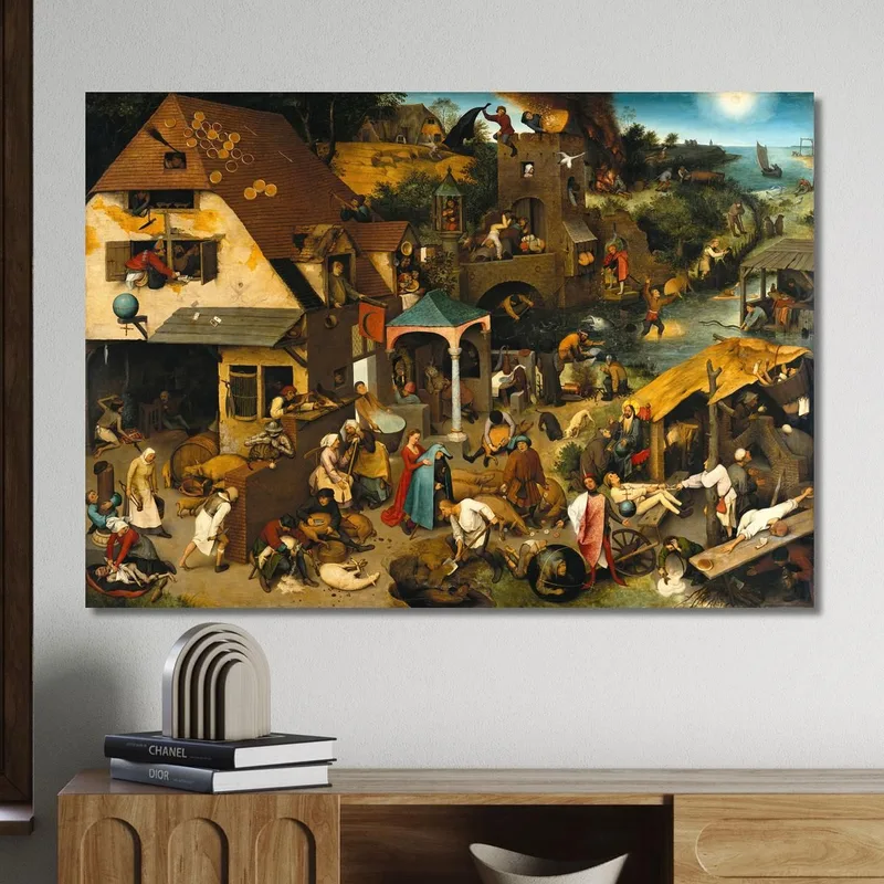 Proverbios Holandeses 1559 Pieter Bruegel