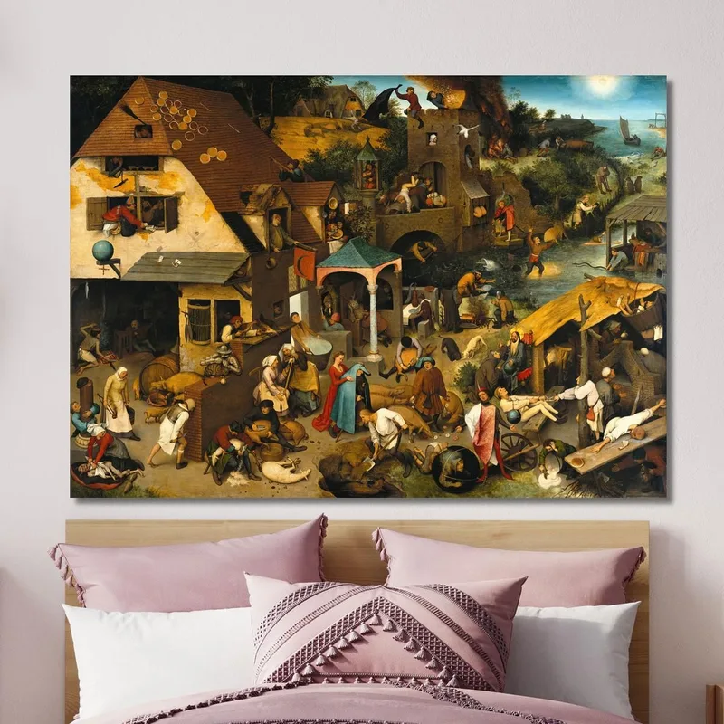 Proverbios Holandeses 1559 Pieter Bruegel