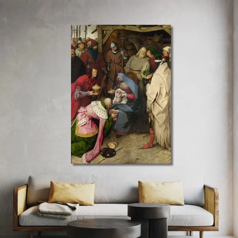 Die Anbetung Der Könige 1564 Pieter Bruegel