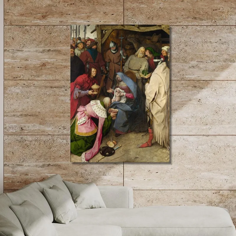 Die Anbetung Der Könige 1564 Pieter Bruegel