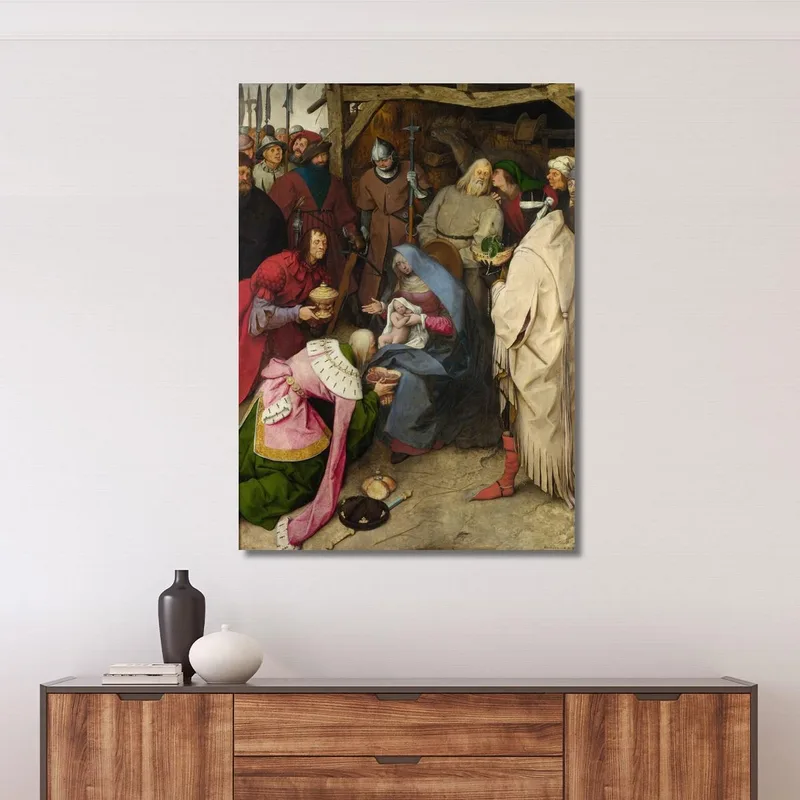 Die Anbetung Der Könige 1564 Pieter Bruegel