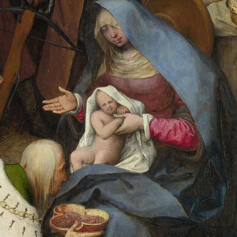 Die Anbetung Der Könige 1564 Pieter Bruegel