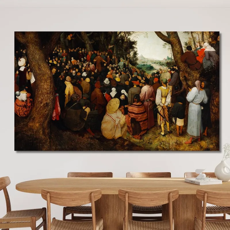 Il Sermone Di San Giovanni Battista Pieter Bruegel